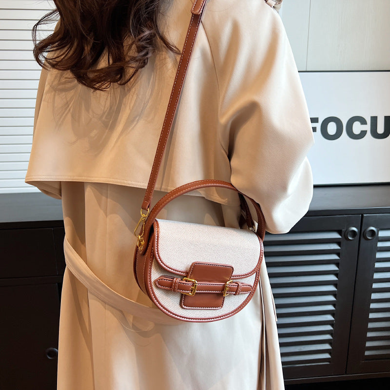 Saddle Charm – Petite Buckle Satchel