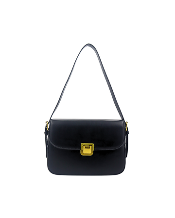 Noir Lockette – The Signature Mini Satchel